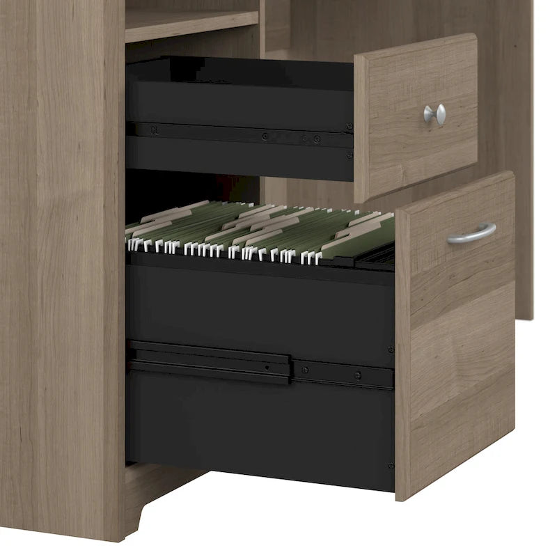 72W Home Office Computer Desk with Drawers by