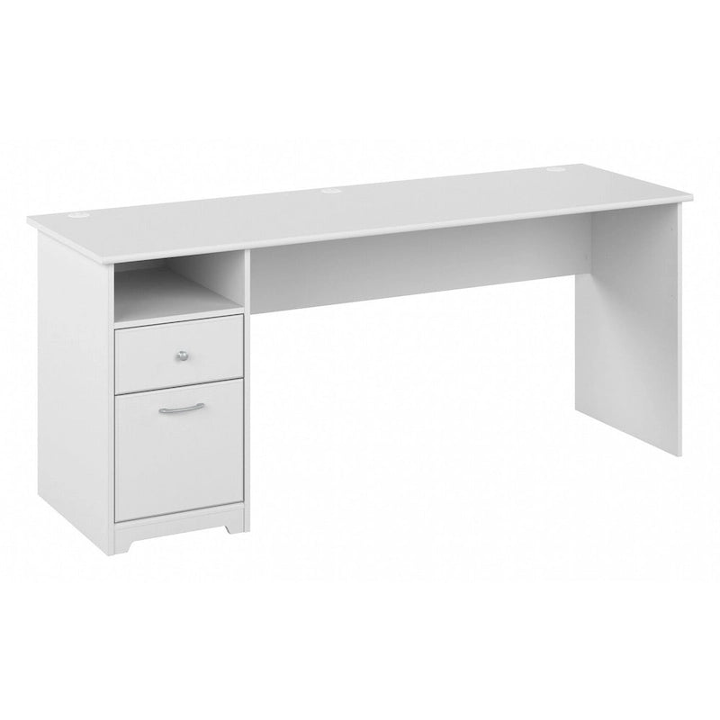 72W Home Office Computer Desk with Drawers by