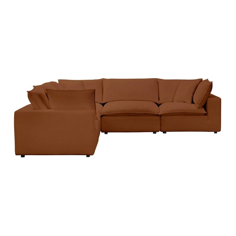 Modular 5 Piece L-Sectional