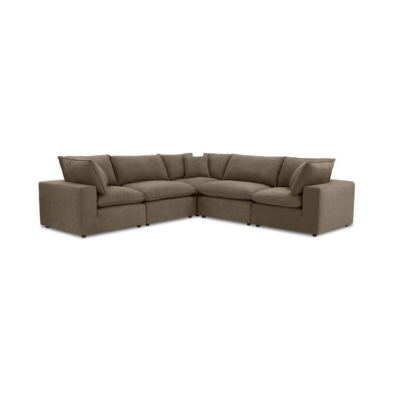 Modular 5 Piece L-Sectional