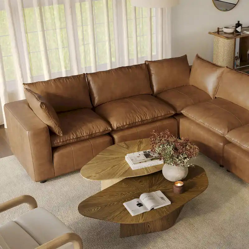 Modular 5 Piece L-Sectional