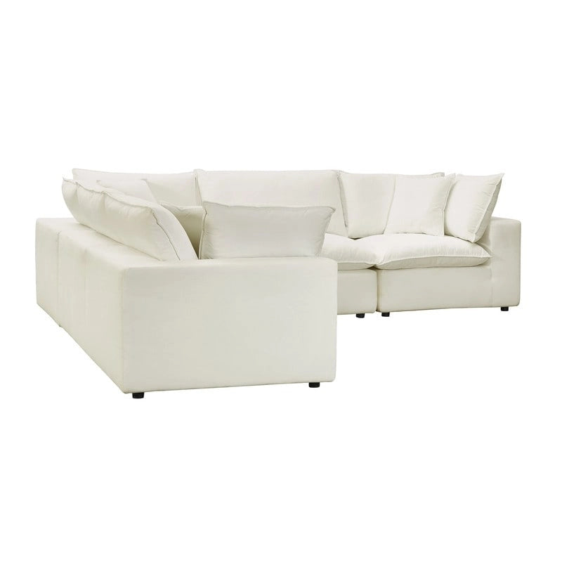 Modular 5 Piece L-Sectional