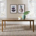 Antique Honey Rectangular Leg Table