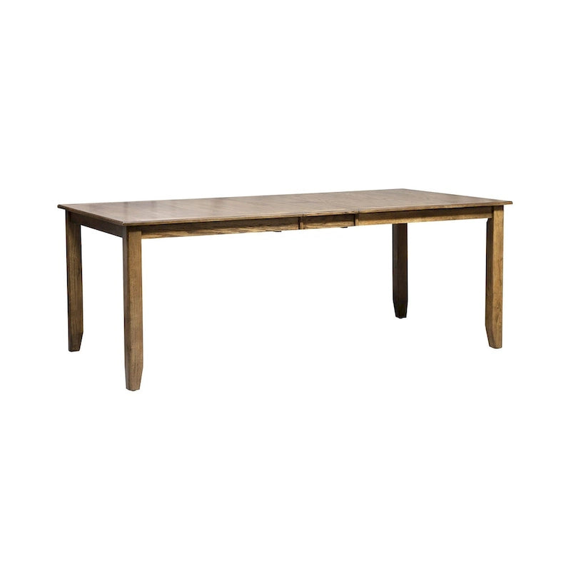 Antique Honey Rectangular Leg Table