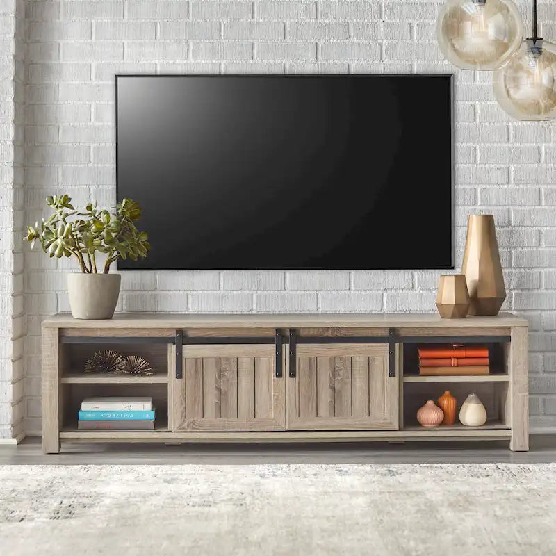 Barn Door TV Console