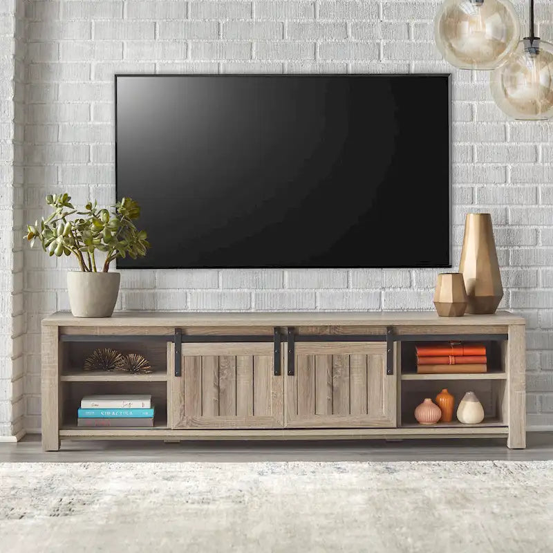 Barn Door TV Console