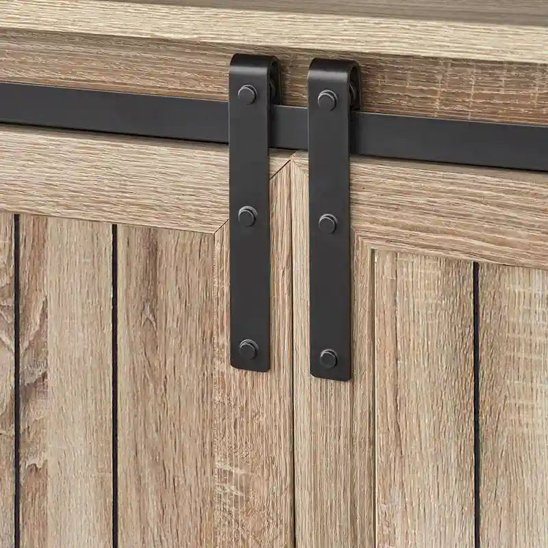 Barn Door TV Console