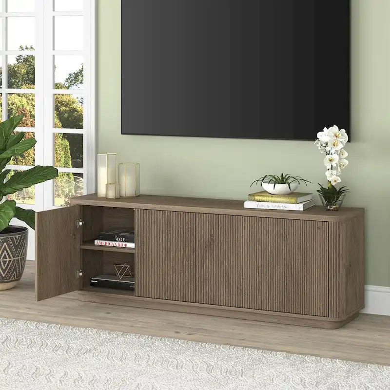 Rectangular TV Stand for TV's up to 75 - 68 Wide
