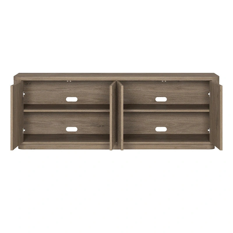 Rectangular TV Stand for TV's up to 75 - 68 Wide