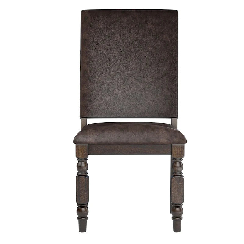 Nailhead Upholstered Dining Chairs (Set of 2)
