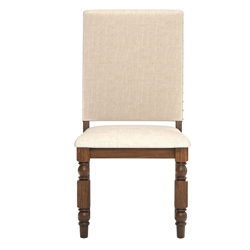 Nailhead Upholstered Dining Chairs (Set of 2)