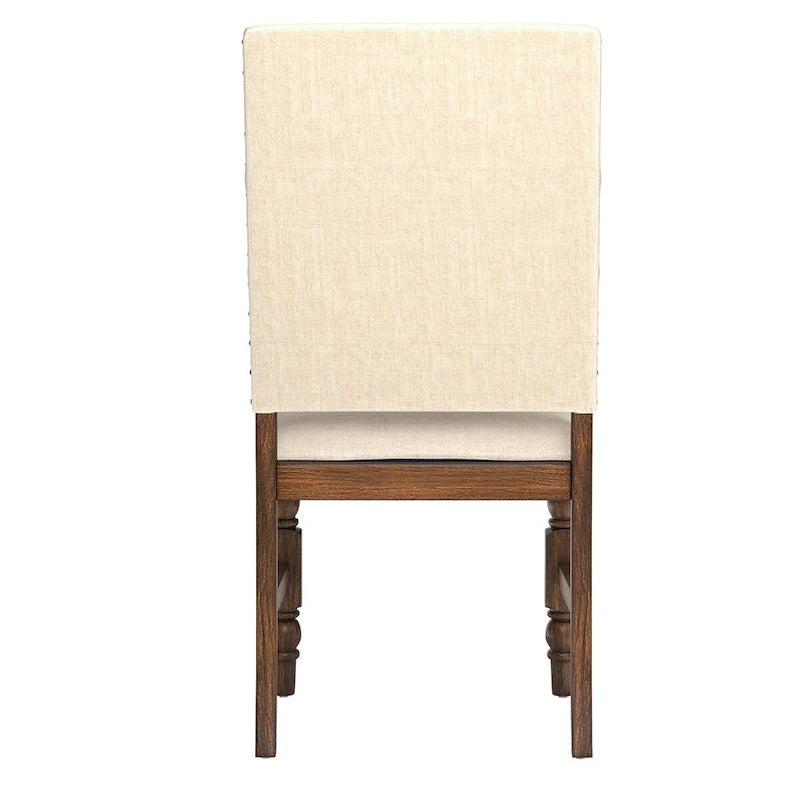 Nailhead Upholstered Dining Chairs (Set of 2)