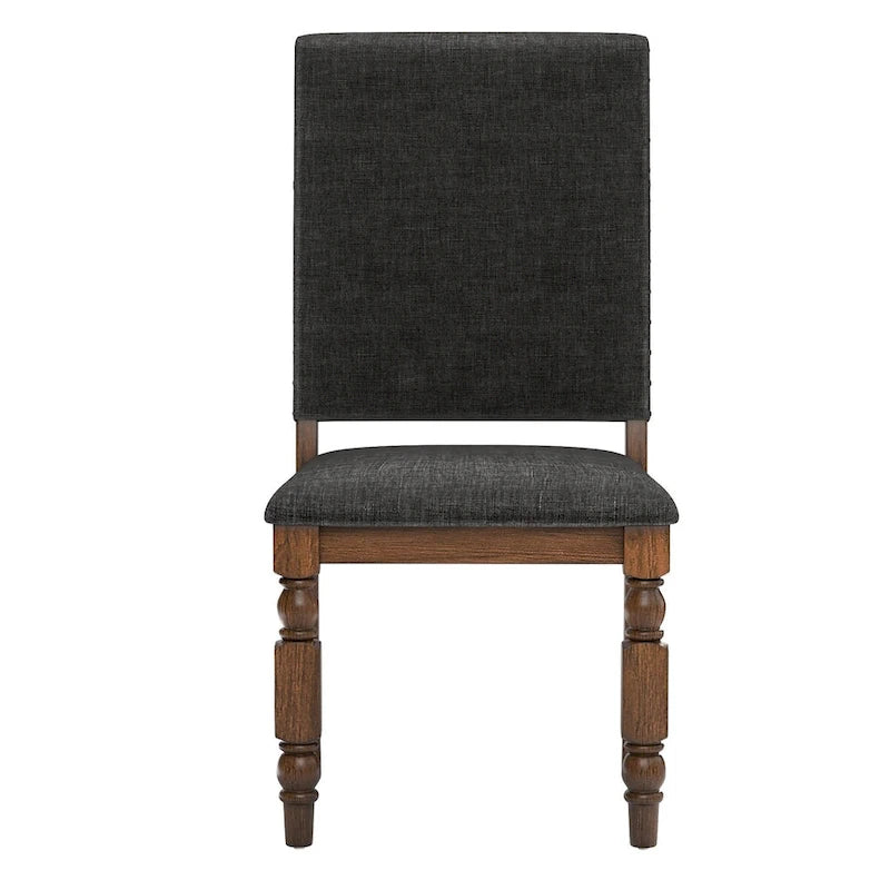 Nailhead Upholstered Dining Chairs (Set of 2)