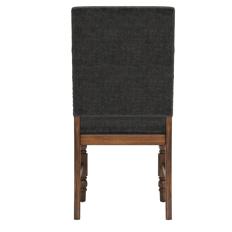 Nailhead Upholstered Dining Chairs (Set of 2)